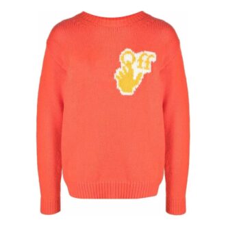 Hands Off-genser med intarsia