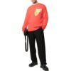 Hands Off-genser med intarsia