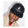 HANDS-OFF Logo-baseballcap med skjerm Svart
