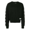 Hands Over Cotton Sports Fleece for menn, svart