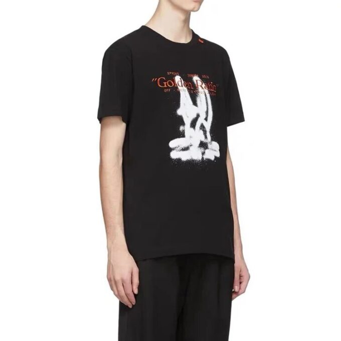Harry the Bunny C/O Virgil Abloh Herre Svart Cartoon Slim Svart
