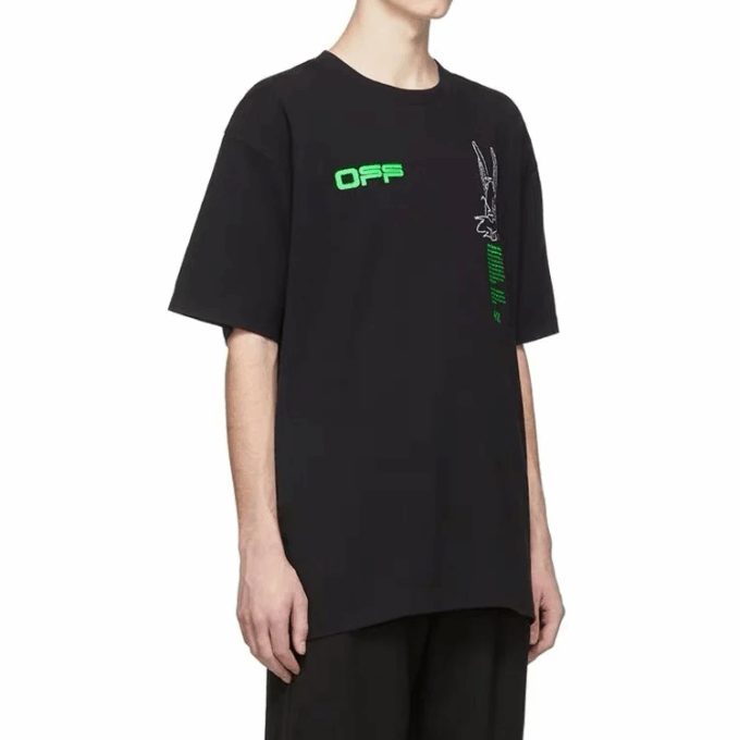 Harry The Bunny Oversize-T-skjorte med korte ermer