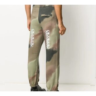 Herre Fw20 Camouflage-print bukser