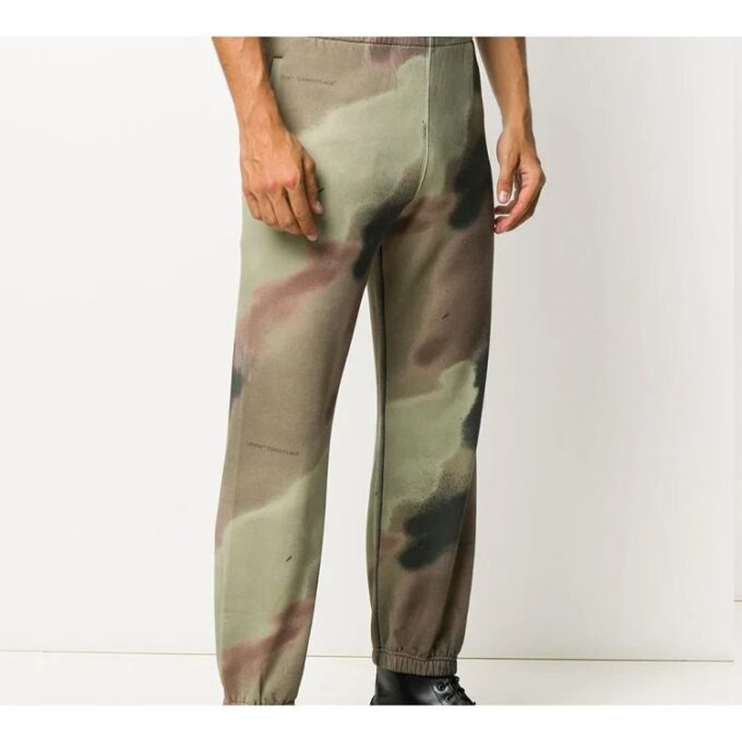 Herre Fw20 Camouflage-print bukser