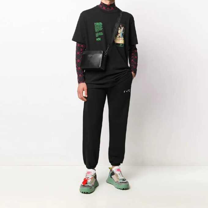 Herre FW20 joggebukse med brodert logo