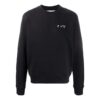 Herre-genser med logo, rund hals og slim fit