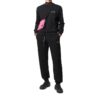 Herre-genser med logo, rund hals og slim fit