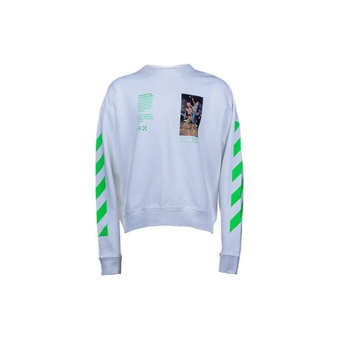 Herre-gensere Oversize Hvit