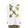 Herre-gensere Street Style Langermet Enfarget Bomull Logo Hvit