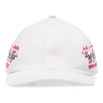 HERRE Impressionism Peaked Cap Hvit