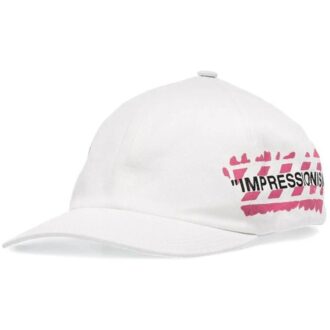 HERRE Impressionism Peaked Cap Hvit