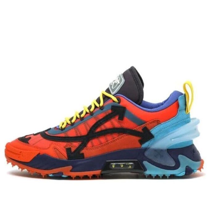 Herre Off-White Odsy Sports Casual Sko &laquo;Red Blue&raquo;