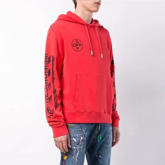 HERRE SS19 Virgil Abloh Diag Stencil Rød