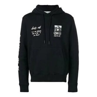 HERRE SS19 Virgil Abloh Mona Lisa hettegenser svart