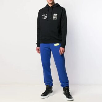 HERRE SS19 Virgil Abloh Mona Lisa hettegenser svart