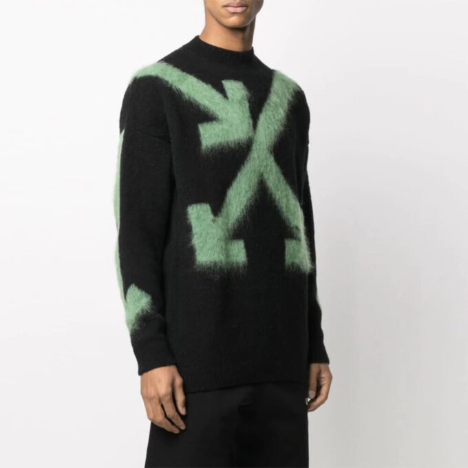 Herre SS21 Arrows-genser svart