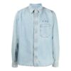 Herre SS21 Arrows Jeans-skjorte Blå