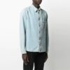Herre SS21 Arrows Jeans-skjorte Blå