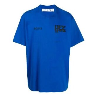 Herre SS21 Arrows Logo Oversize Blå