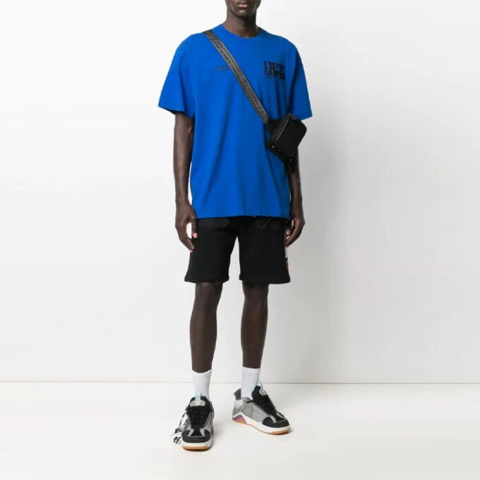 Herre SS21 Arrows Logo Oversize Blå