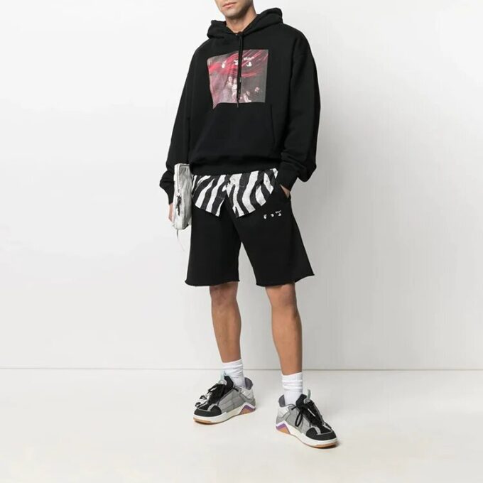 Herre SS21 Arrows Logo Sportsshorts Svart