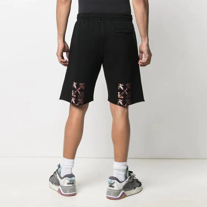 Herre SS21 Arrows Logo Sportsshorts Svart