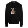 Herre SS21 Caravaggio Boy Print Oversized Svart