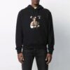 Herre SS21 Caravaggio Boy Print Oversized Svart