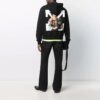 Herre SS21 Caravaggio Boy Print Oversized Svart