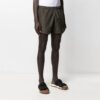Herre SS21 Logo-bukser Shorts Slim Fit Brun