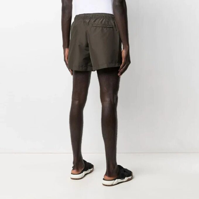 Herre SS21 Logo-bukser Shorts Slim Fit Brun
