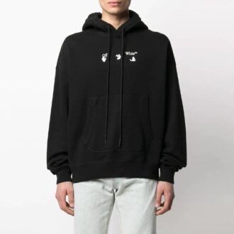 Herre SS21 Logo-genser Oversize Svart