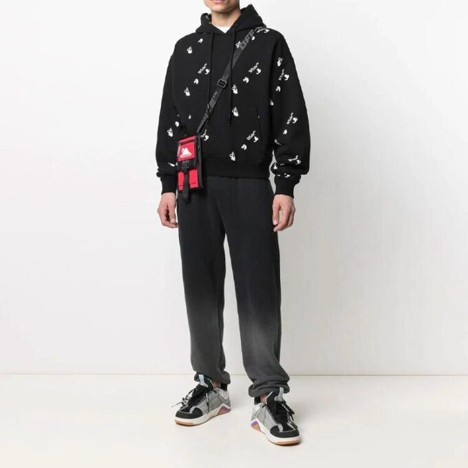 Herre SS21 Logo-genser Svart
