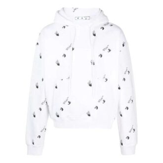 Herre SS21 Logo-gensere Hvit