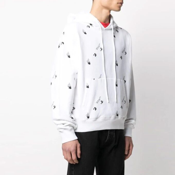Herre SS21 Logo-gensere Hvit