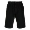 Herre SS21 Logo Jeans Shorts Svart