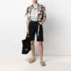 Herre SS21 Logo Jeans Shorts Svart