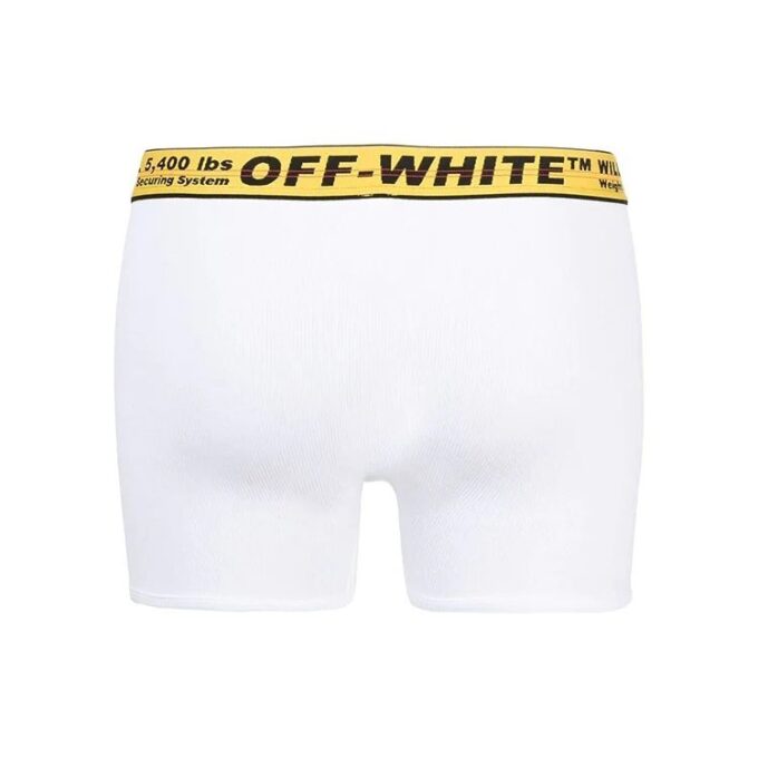 Herre SS21 Logo Tre-pakning Tripack Classic Industrial Boxer Hvit