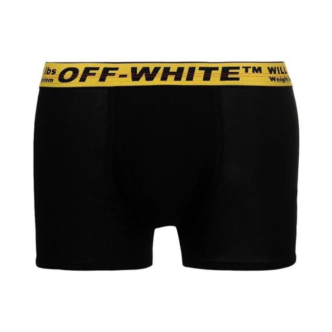 Herre SS21 Logo trepakning industrielle boxershorts svart