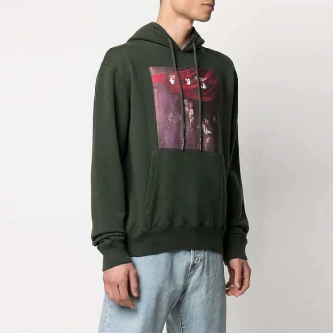 Herre SS21 Oversize-genser Grønn