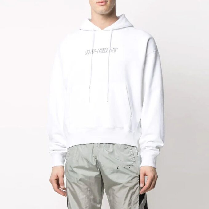 Herre SS21 Pascal Painting Logo-genser Hvit