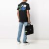 Herre SS21 Peace Worldwide Bomull Svart
