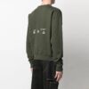 Herre SS21 sports-genser, oversize, grønn