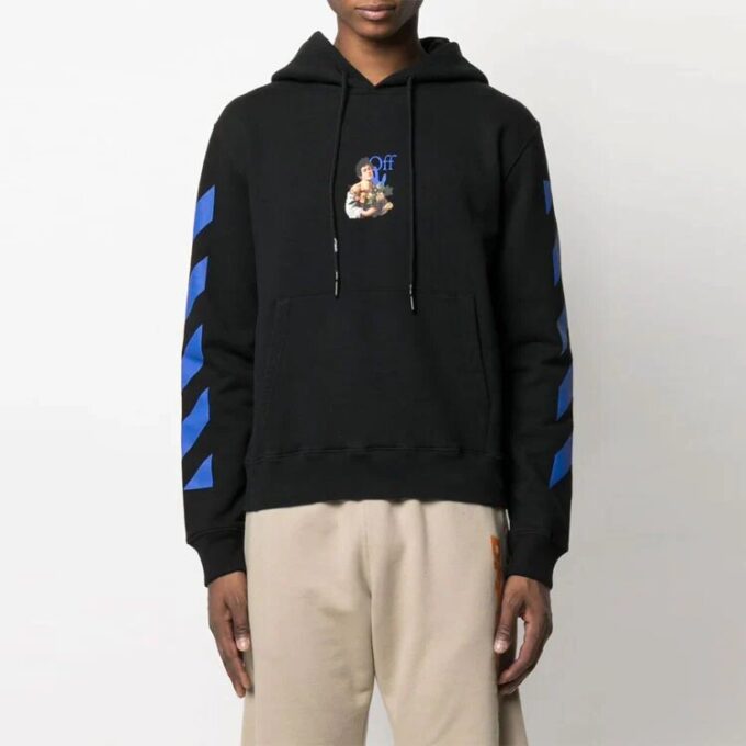 Herre SS21 sports-gensere, oversize, svart