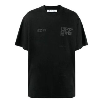Herre SS21 Tech Marker Logo Svart