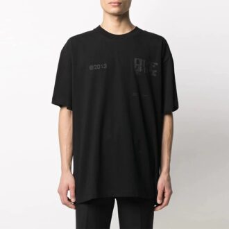 Herre SS21 Tech Marker Logo Svart