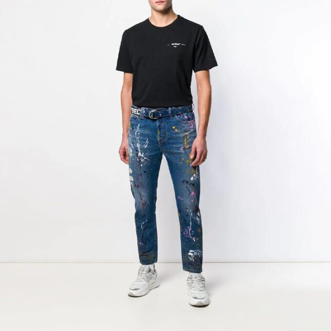HERRE Street Style Bomull Shorts Kortærmet Svart