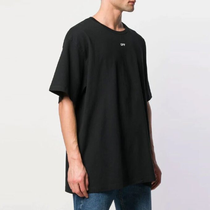 Herre-T-skjorte med skjeletttrykk, korte ermer, oversized Shorts