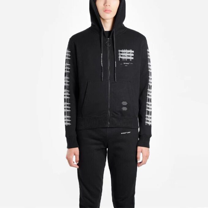 HERRE Virgil Abloh Industrial Slim Zipped Black