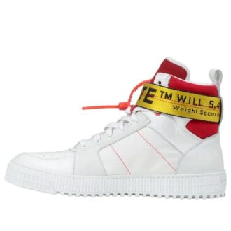 HI Top Sneakers «White Red»